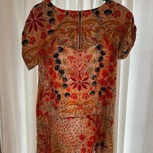 Free people floral shift dress